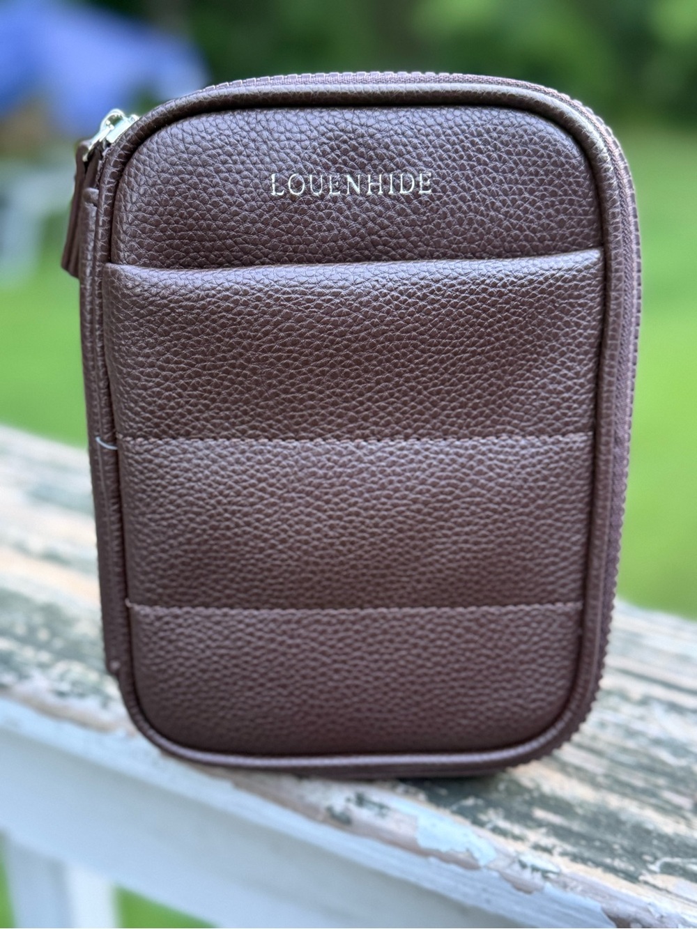 LOUENHIDE SMALL ZIPPERED POUCH